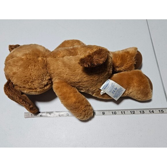 Build a Bear Puppy Dog 14 inch Plush Brown Spot Soft Eyes Stuffed Animal Toy - Picture 7 of 8